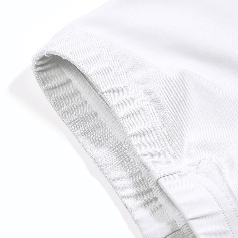 Close-up of Girls Gymnastics Shorts with High Elastic Waistband - SF3750 showcasing smooth fabric and secure fit design.
