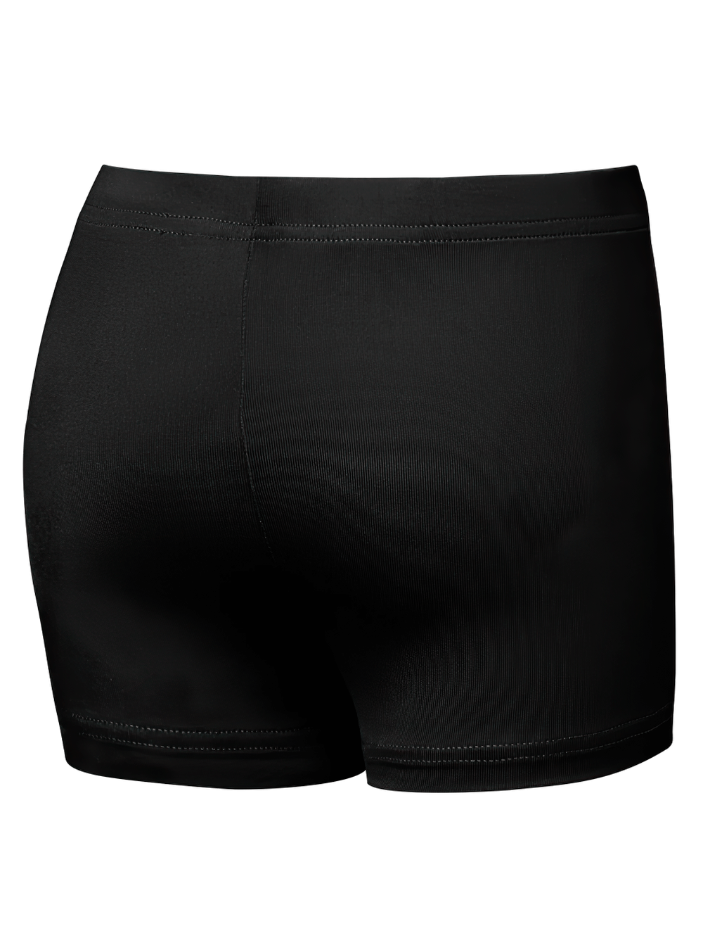 Girls Gymnastics Shorts with High Elastic Waistband - SF3750, featuring sleek design and breathable fabric for gymnastics and sports.