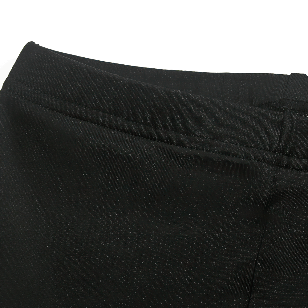 Close-up of Girls Gymnastics Shorts with High Elastic Waistband - SF3750 showing the waistband design and fabric detail.
