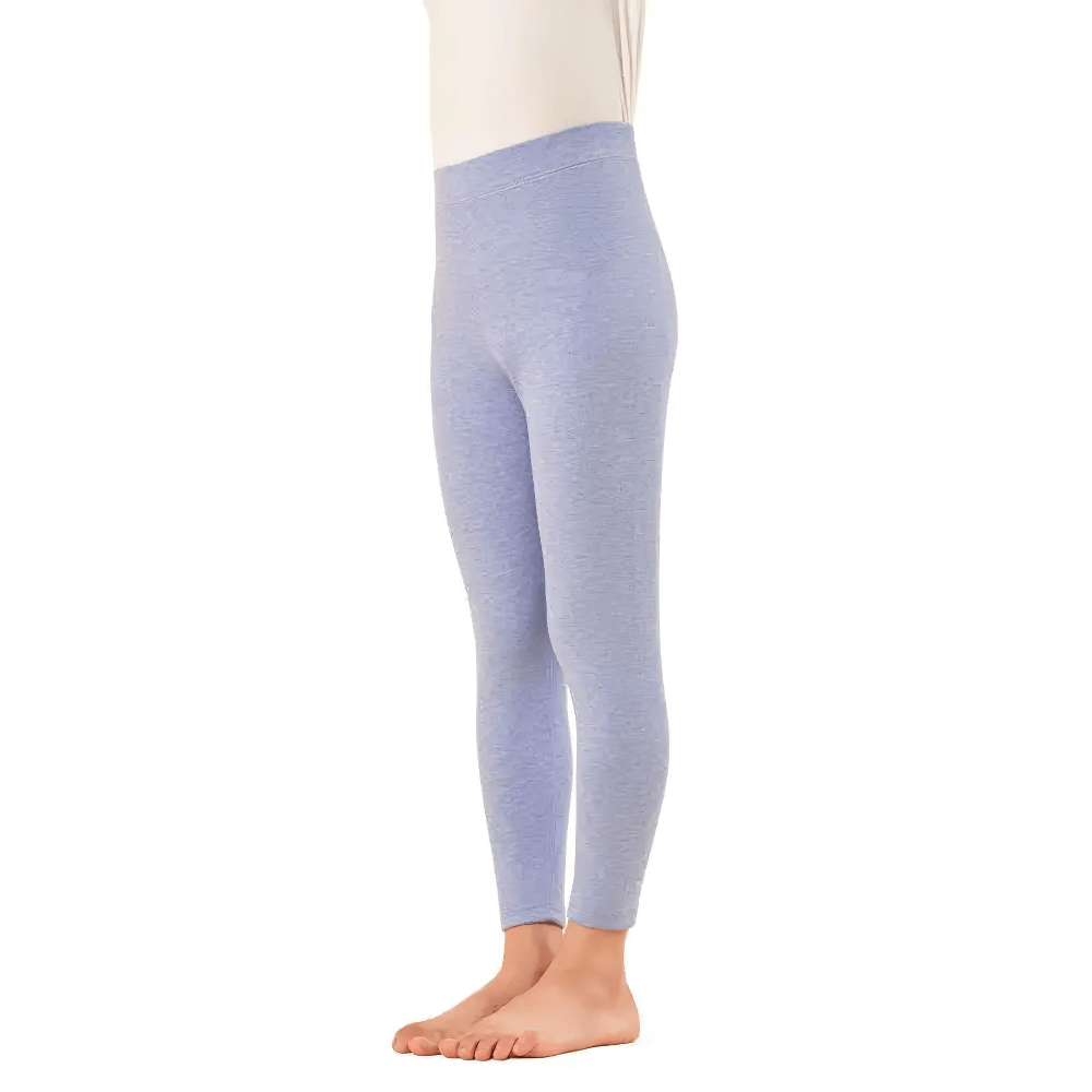 Girls Sport Leggings with Compression Fit - SF3663 in purple, offering high-performance flexibility and comfort for activewear.