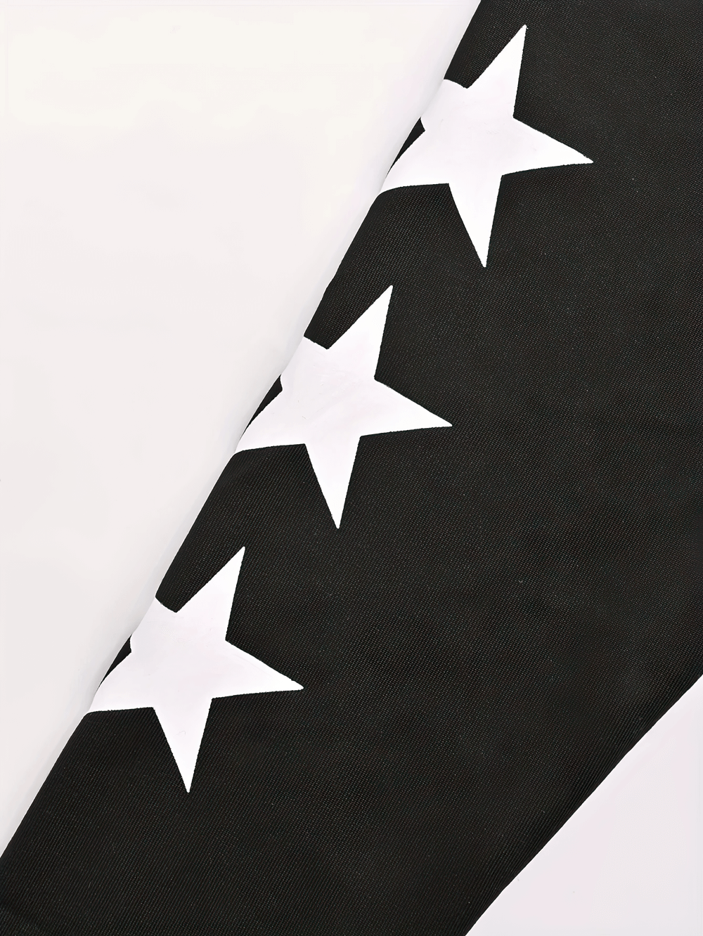 Close-up of star detailing on Girls Star Print High-Waist Stretch Fitness Leggings - SF3777, showcasing stylish design.