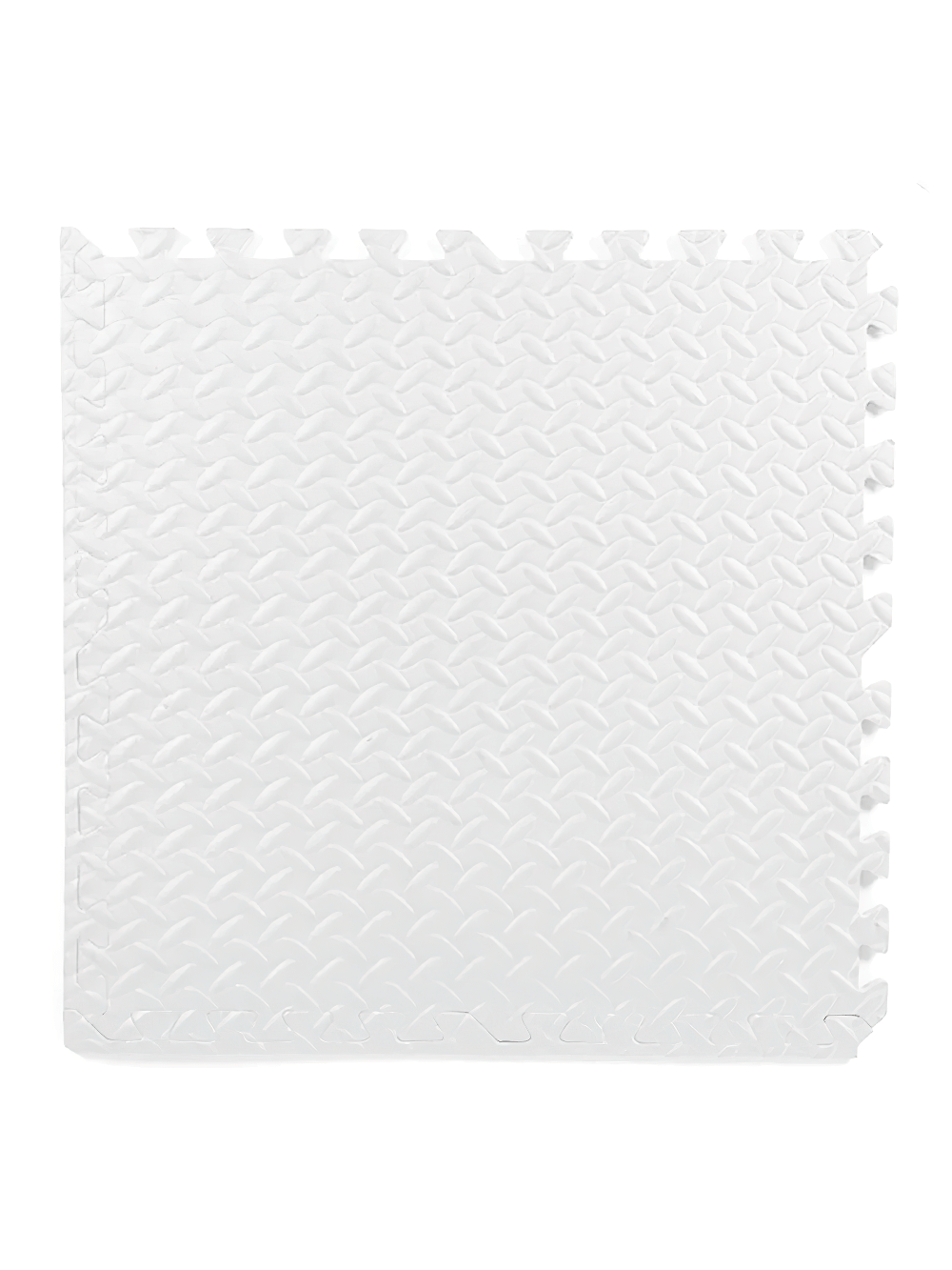 Interlocking EVA foam gym floor mat tile, 30x30cm, durable and water-resistant for home gym setup.
