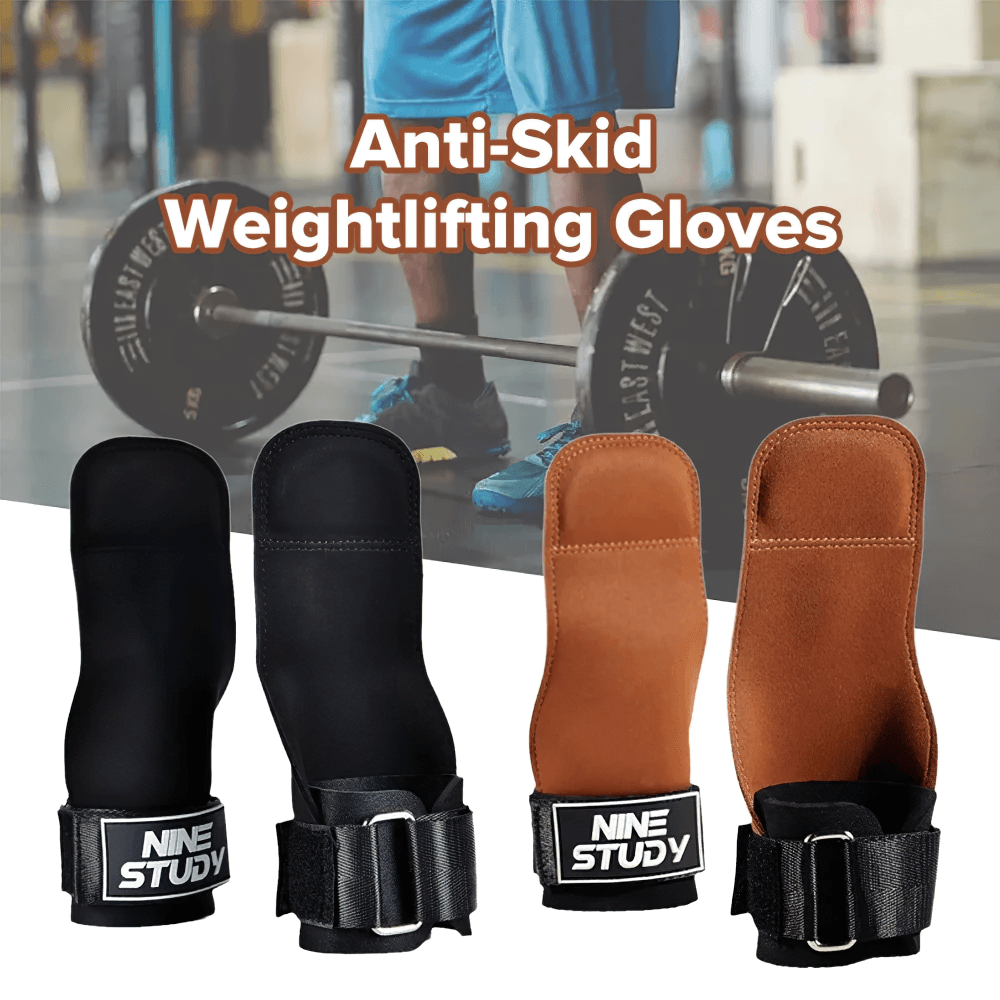 Gym Hand Grips with Wrist Support Straps - SF3506