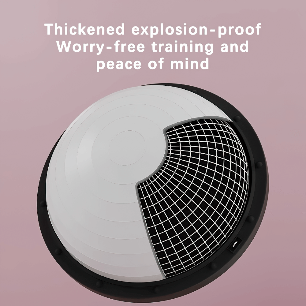 Half Balance Trainer Ball with thickened explosion-proof design for safe training