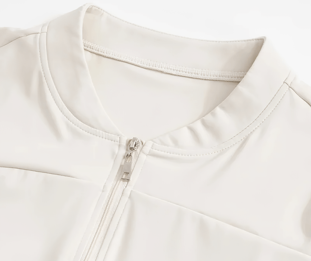 Half Zip Short Sleeve Yoga T-Shirt for Women's - SF4446