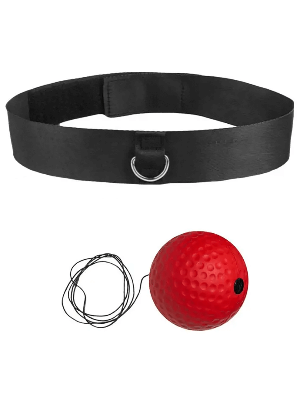 Headband boxing reflex ball SF3152 for MMA and fitness training, featuring durable PU ball and secure elastic band for improved reflexes.