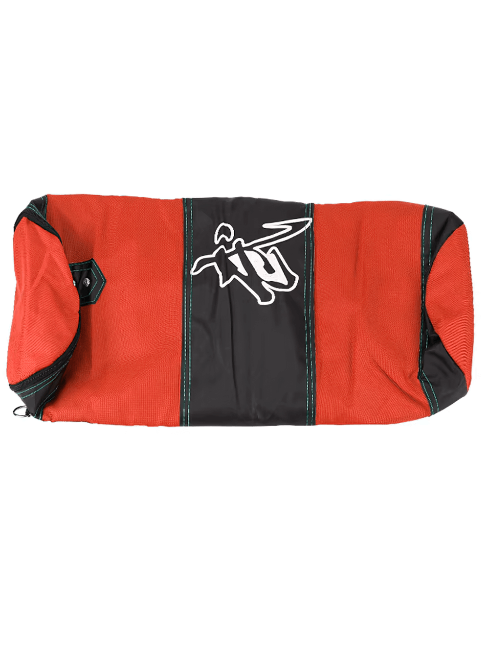 Heavy-duty red and black boxing punching bag SF2719 for intense training, made from durable Oxford fabric. Ideal for gym and home workouts.