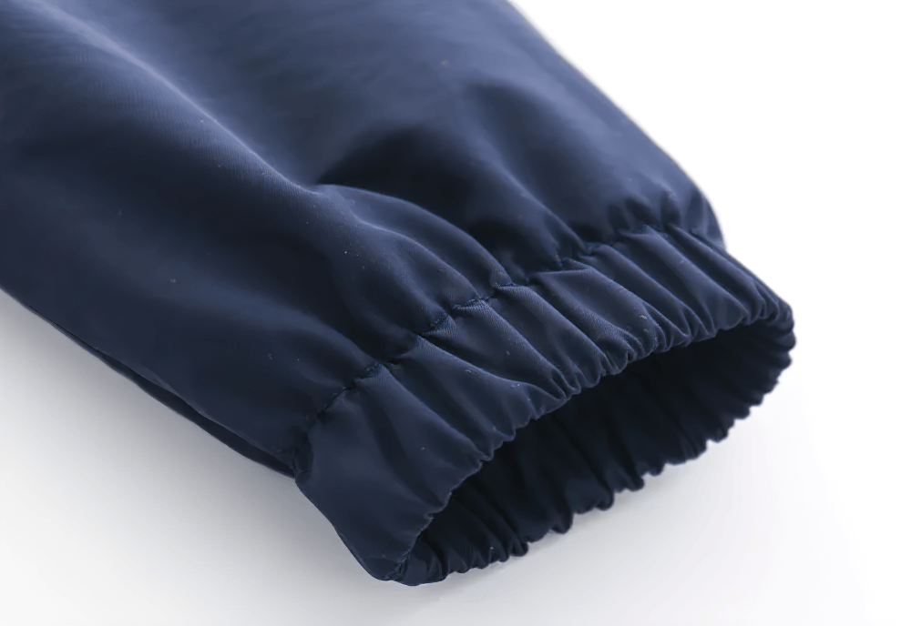 Elastic cuff detail of Hooded Windbreaker Jacket with Zip Front - SF3602 for toddlers.