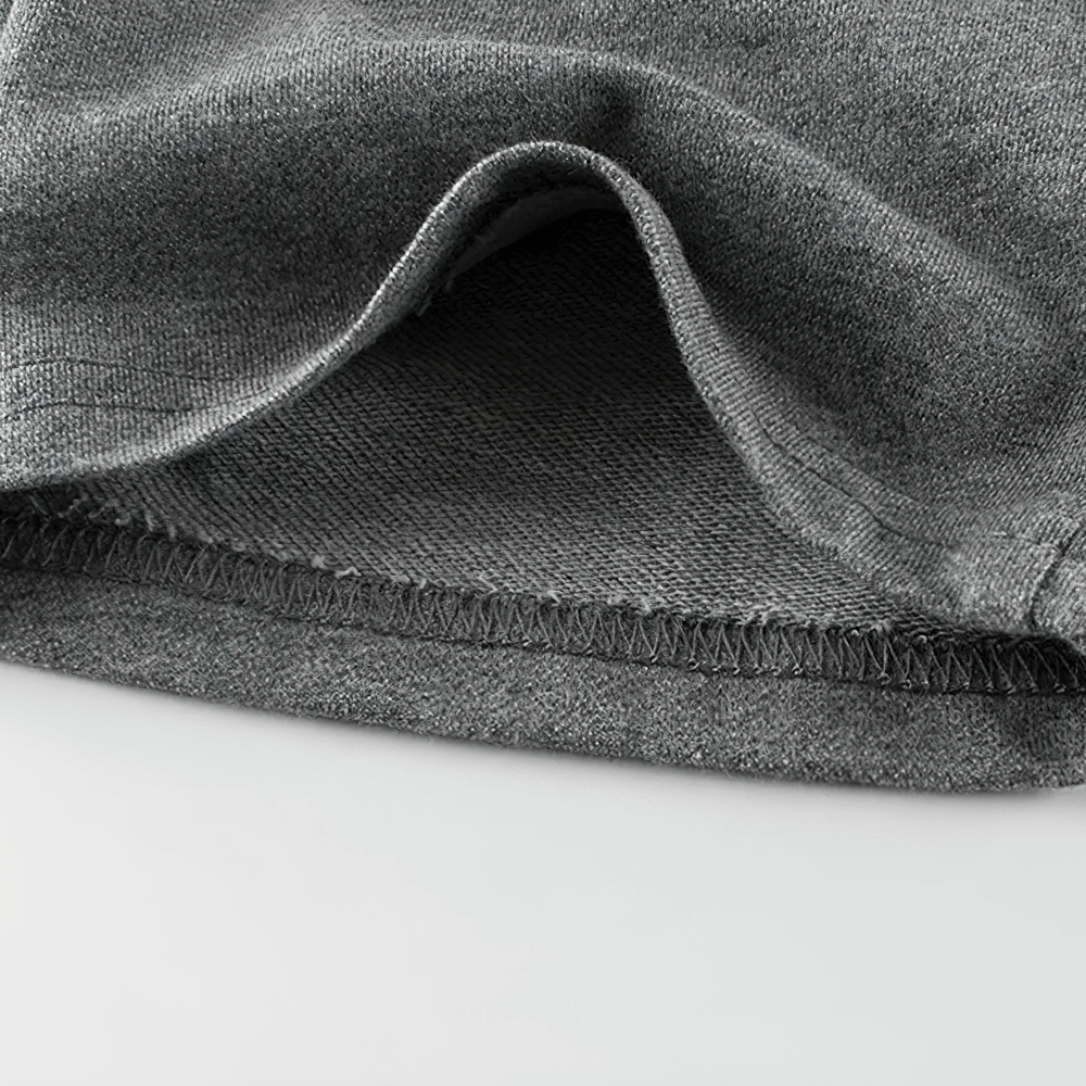 Close-up of hem details on Kids Dino Graphic Shorts for Active Boys - SF3787 showing soft fabric and stitching.