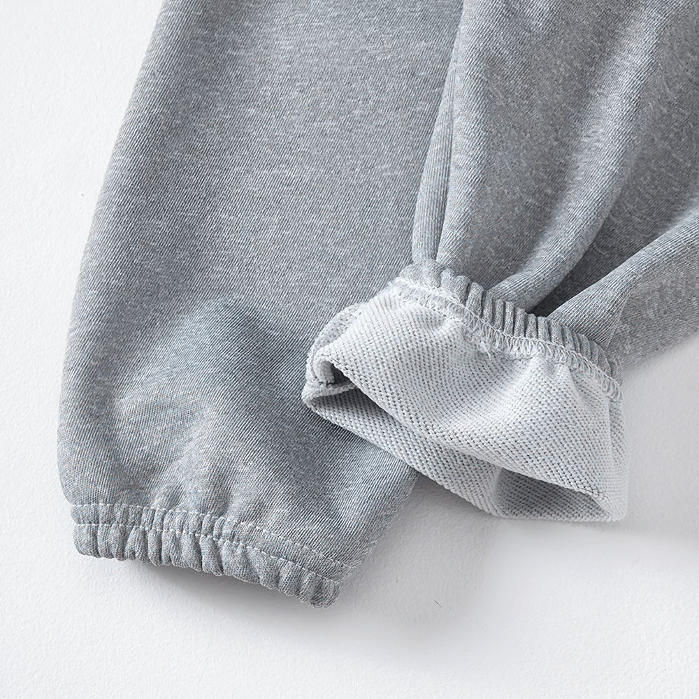 Close-up of Kids Elastic Waist Sport Jogger Pants Multi Color - SF3861 showing tapered ankle and elastic waistband detail.