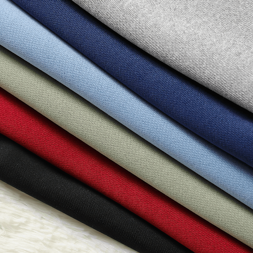 Colorful fabric swatches for Kids Elastic Waist Sport Jogger Pants Multi Color - SF3861 showcasing diverse shades for style variety.