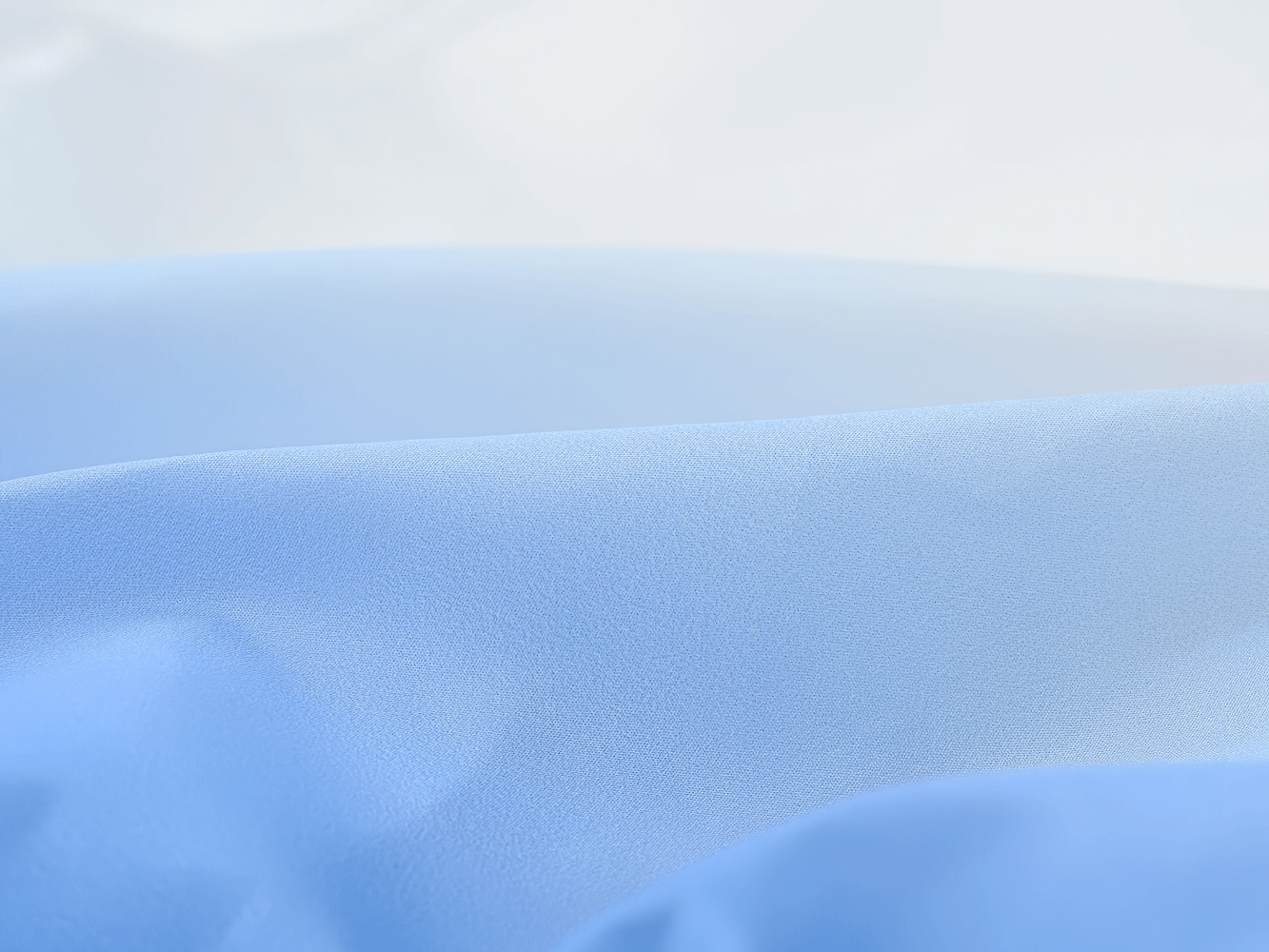 Close-up of Kids Gradient Hooded Jacket with Zipper and Pockets - SF3636 fabric, showcasing the smooth, blue gradient material.