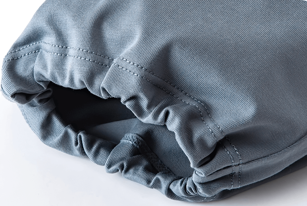 Close-up view of Kids Hiking Pants with Elastic Waist and Pockets - SF3802 showcasing practical design and durable fabric.