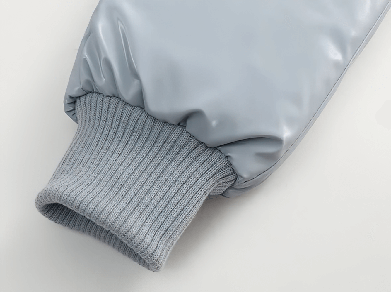 Close-up of Kids Waterproof Cargo Pants with Down Insulation - SF3779 showcasing cuffs and waterproof material.