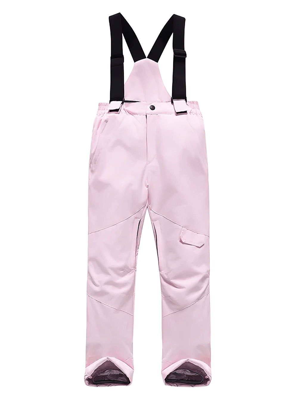 Pink Kids Windproof and Waterproof Ski Bib Pants - SF3730 for snowboarding