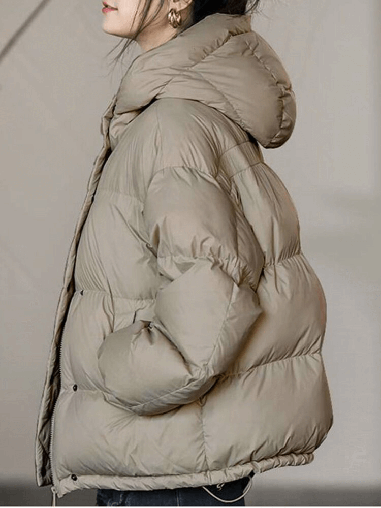 Lightweight Bodywarm Hooded White Duck Down Jacket - SF1619