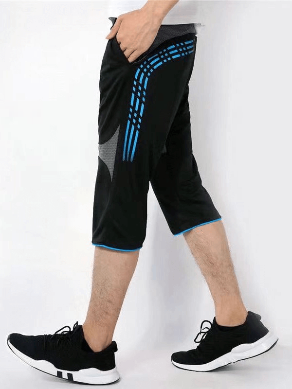 Short de sport élastique léger pour hommes / vêtements de sport - SPF1354 