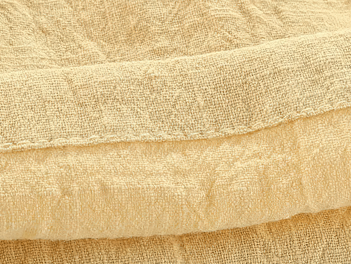 Close-up texture of Lightweight Linen Drawstring Shorts for Daily Wear - SF3735 showcasing breathable fabric.