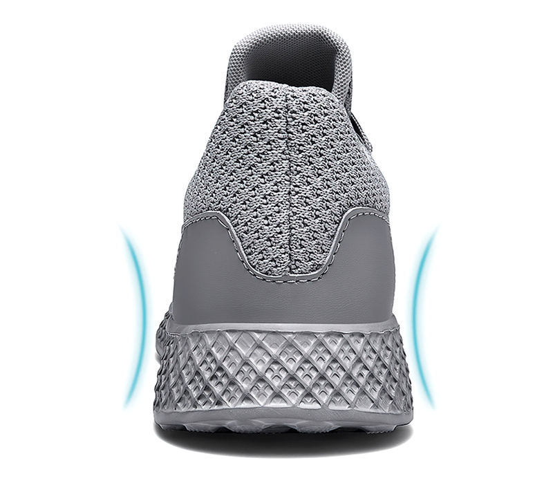 Rear view of Lightweight Mesh Tennis Shoes SF1345 for men, showcasing air mesh and EVA insole for outdoor training.