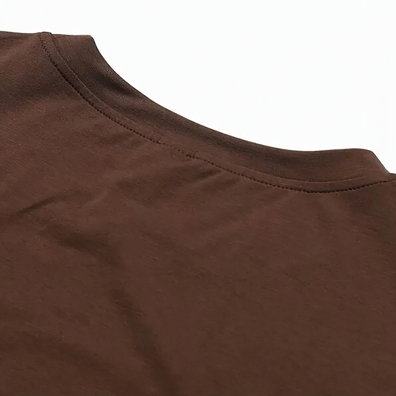 Lockeres kurzes T-Shirt und figurbetonte Shorts mit hoher Taille – SF1765 