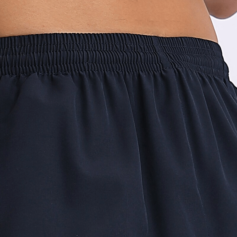 Back view of Loose Sports Quick Dry Men's Shorts showcasing elastic waistband, stylish, versatile, perfect for active wear - SF1463