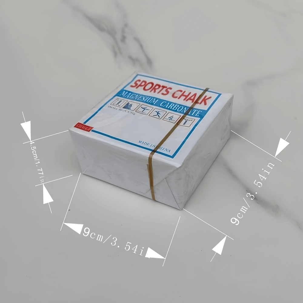 Magnesium Carbonate Gym Chalk Blocks for Training - SF3456, sports chalk for weightlifting, climbing, gym, 9cm block dimensions.