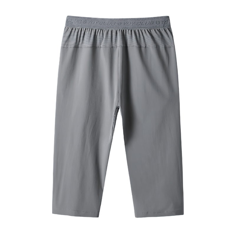 Male Breathable Quick Dry Long Shorts with Zip Pockets - SF1496