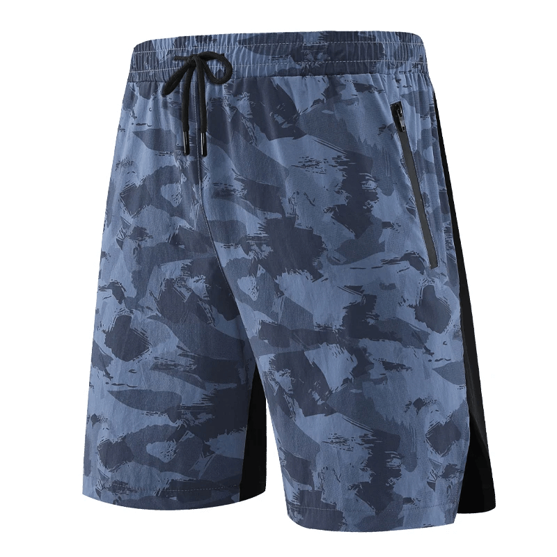 Men’s Quick-Dry Running Shorts with Print Design - SF2169