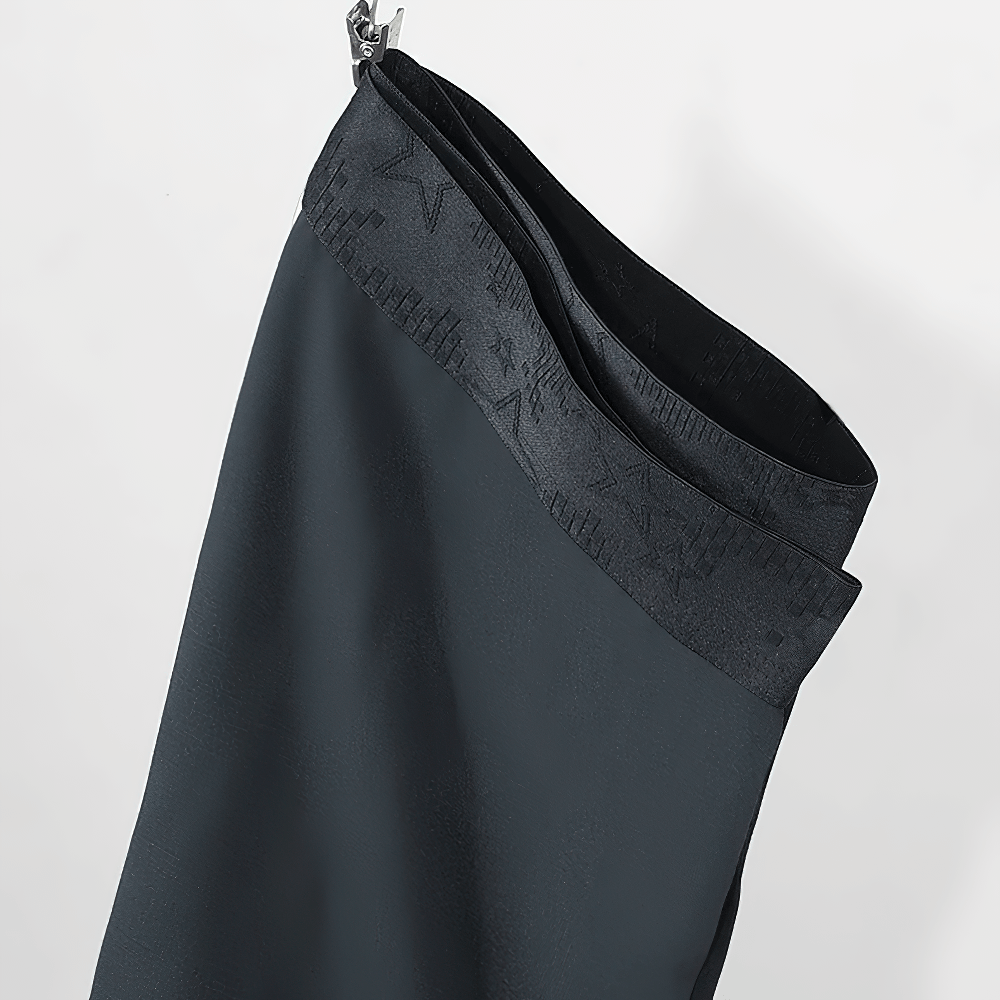 Men's Boxer Briefs with Star Waistband Detail - SF4745 showcasing the unique star design on the waistband.