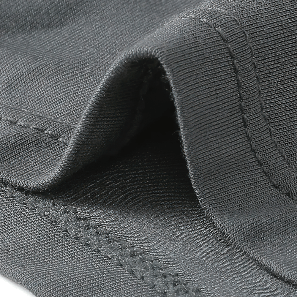 Men's Boxer Briefs with Star Waistband Detail - SF4745 close-up of soft fabric and stitching details.