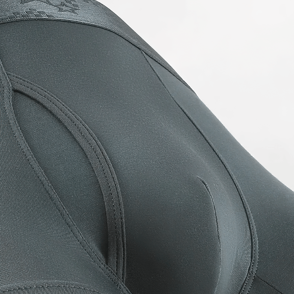 Men's Boxer Briefs with Star Waistband Detail - SF4745, close-up of fabric and design features.