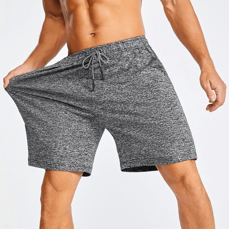 Shorts de sport amples à haute élasticité pour hommes / vêtements de fitness tricotés - SPF1283 