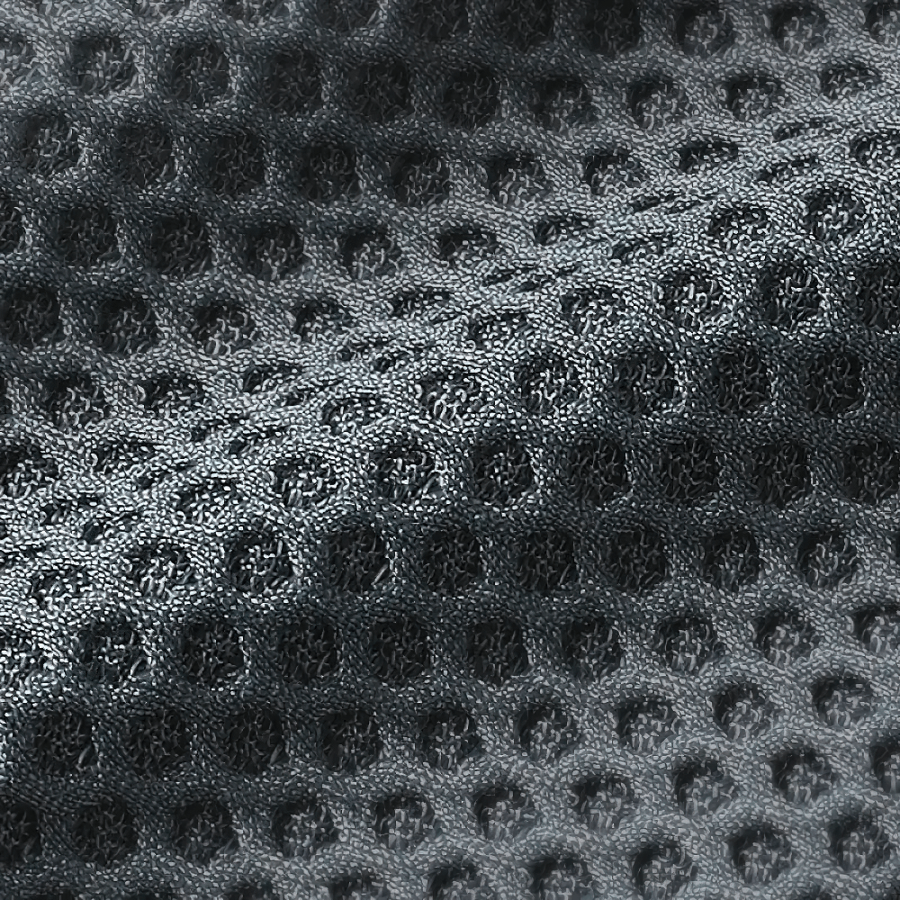 Men's Ice Mesh Boxer Briefs with Sports Pouch - SF4715 close-up of ventilated mesh fabric for airflow.
