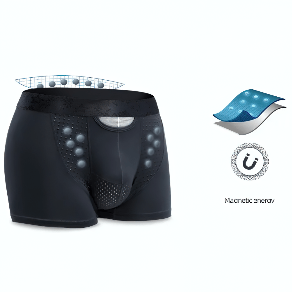 Men's Low Rise Trunk Underwear with Airy Panels - SF4718 showcasing supportive pouch and perforated panels.