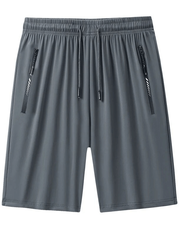 Men's Quick Dry Athletic Shorts with Zip Pockets - SF1968