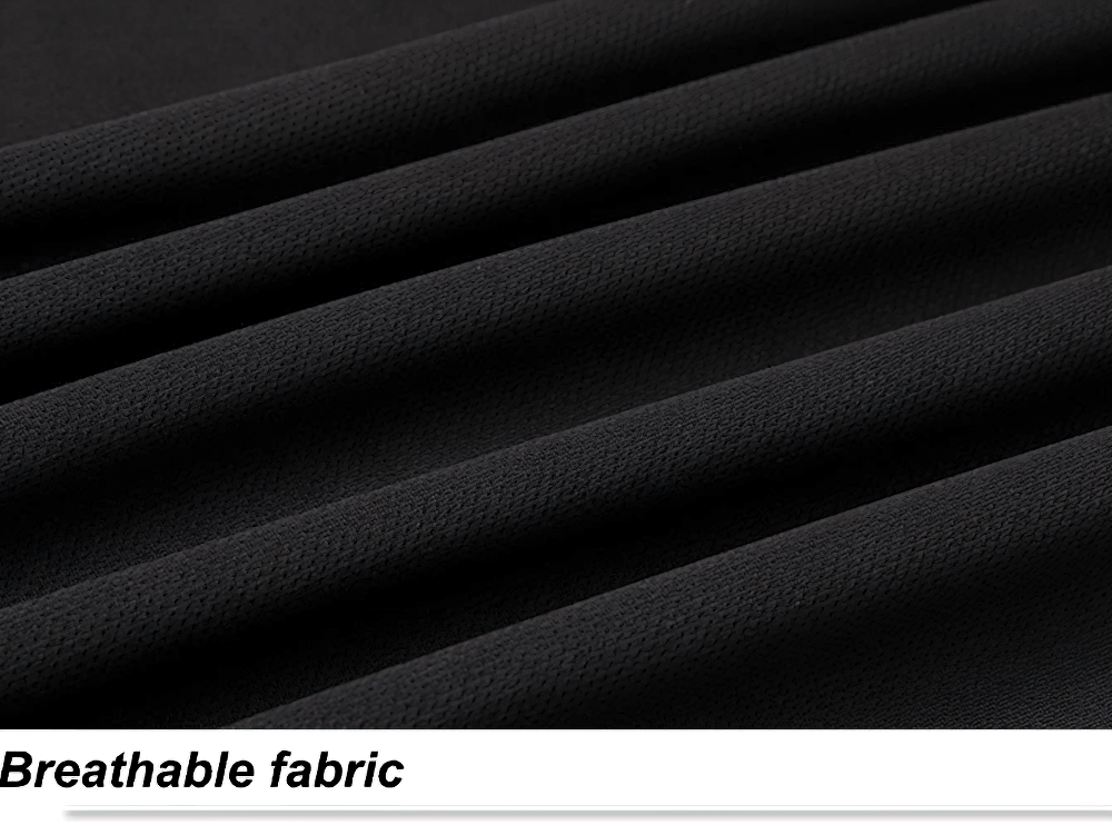 Alt Tag: Men's Reflective Running T-Shirt and Shorts Set - SF4483 breathable lightweight fabric close-up, moisture-wicking athletic material