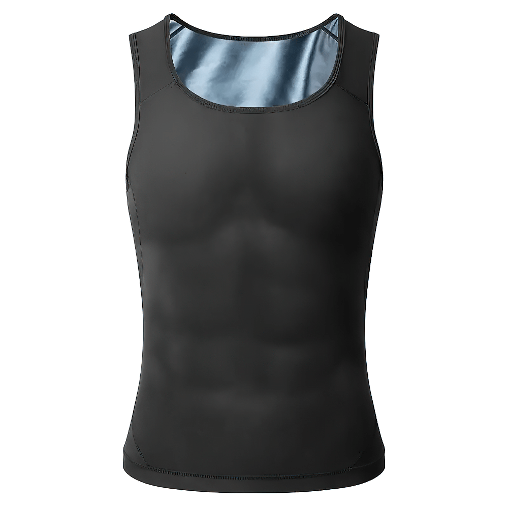 Men's Sweat-Enhancing Tank Top SF2243 for Gym and Fitness - Slimming and Shaping Workout Gear