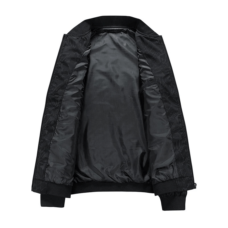 Men's Tactical Camo Jacket - Waterproof polyester outerwear with sleek camo design, zipper closure, and conventional cuff.