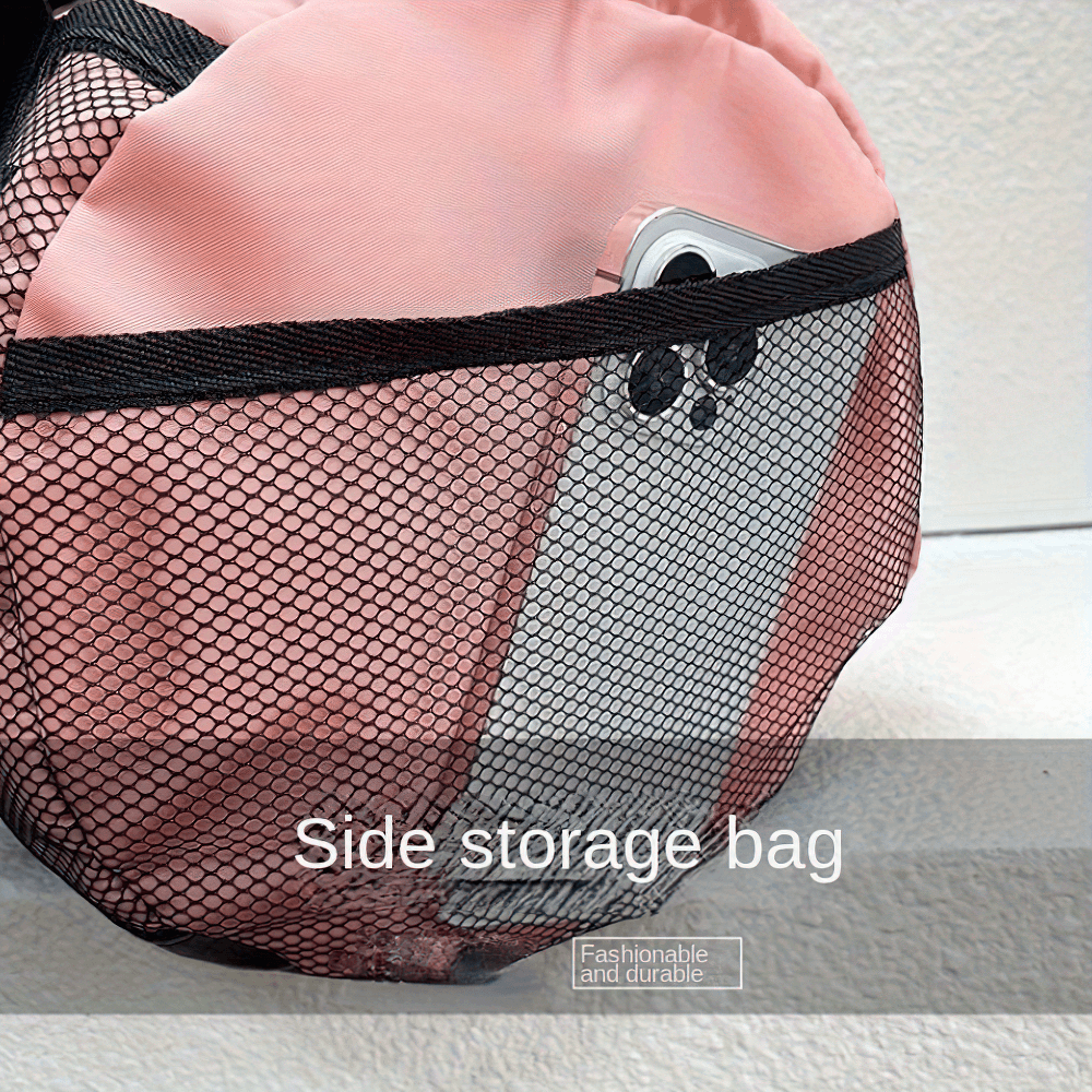 Mesh Panel Sports Duffel Bag with Large Capacity - SF2654