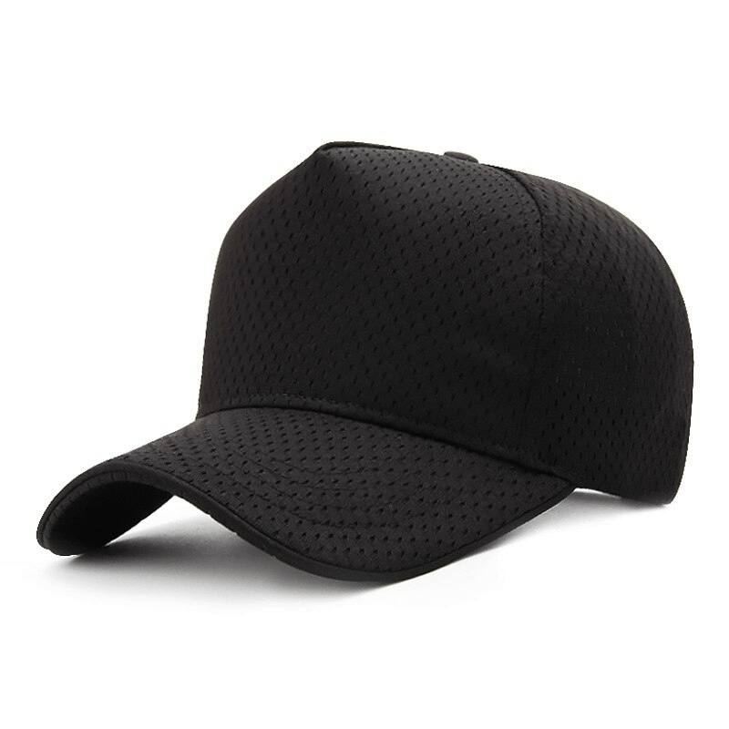 Mesh Quick-Dry Unisex Sports Baseball Cap SF1383 with breathable design and adjustable strap, ideal for athletic and casual wear.