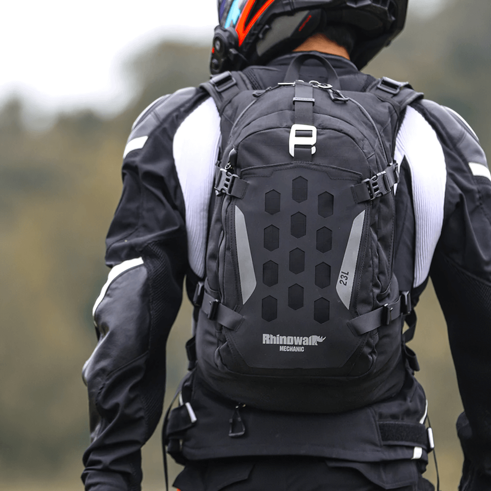 Motorcycle Backpack with Magnetic Release - SF2632