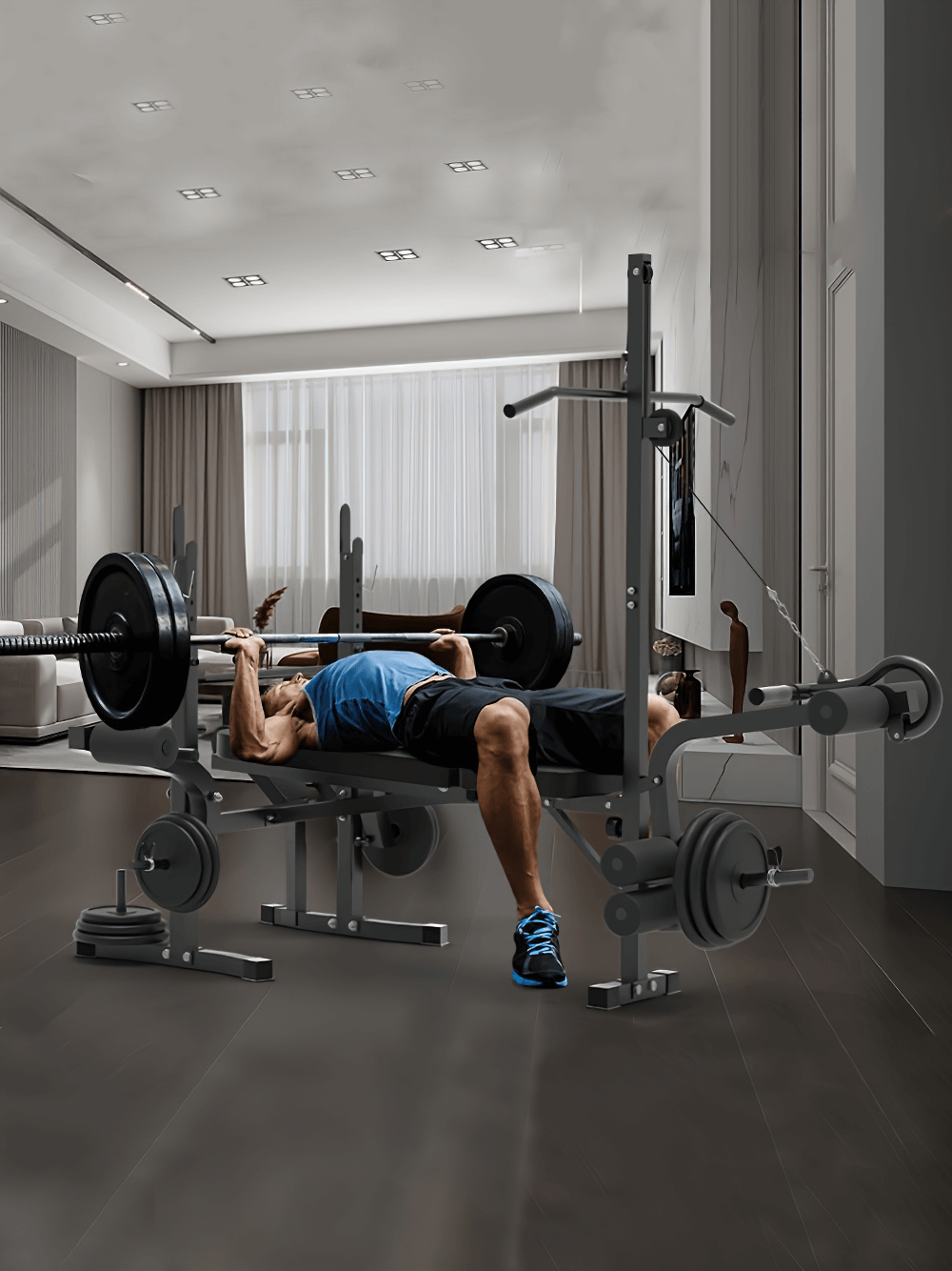 Multi-Function Weight Bench with Arm Lever - SF3013