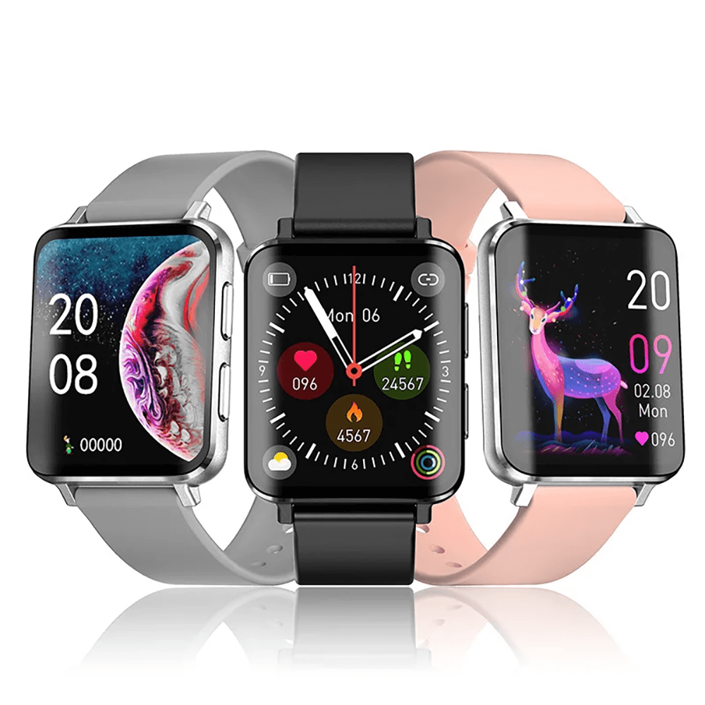 Multifunction Smartwatch SF2127 with Health Monitors featuring heart rate, fitness, and sleep tracking in three stylish designs.