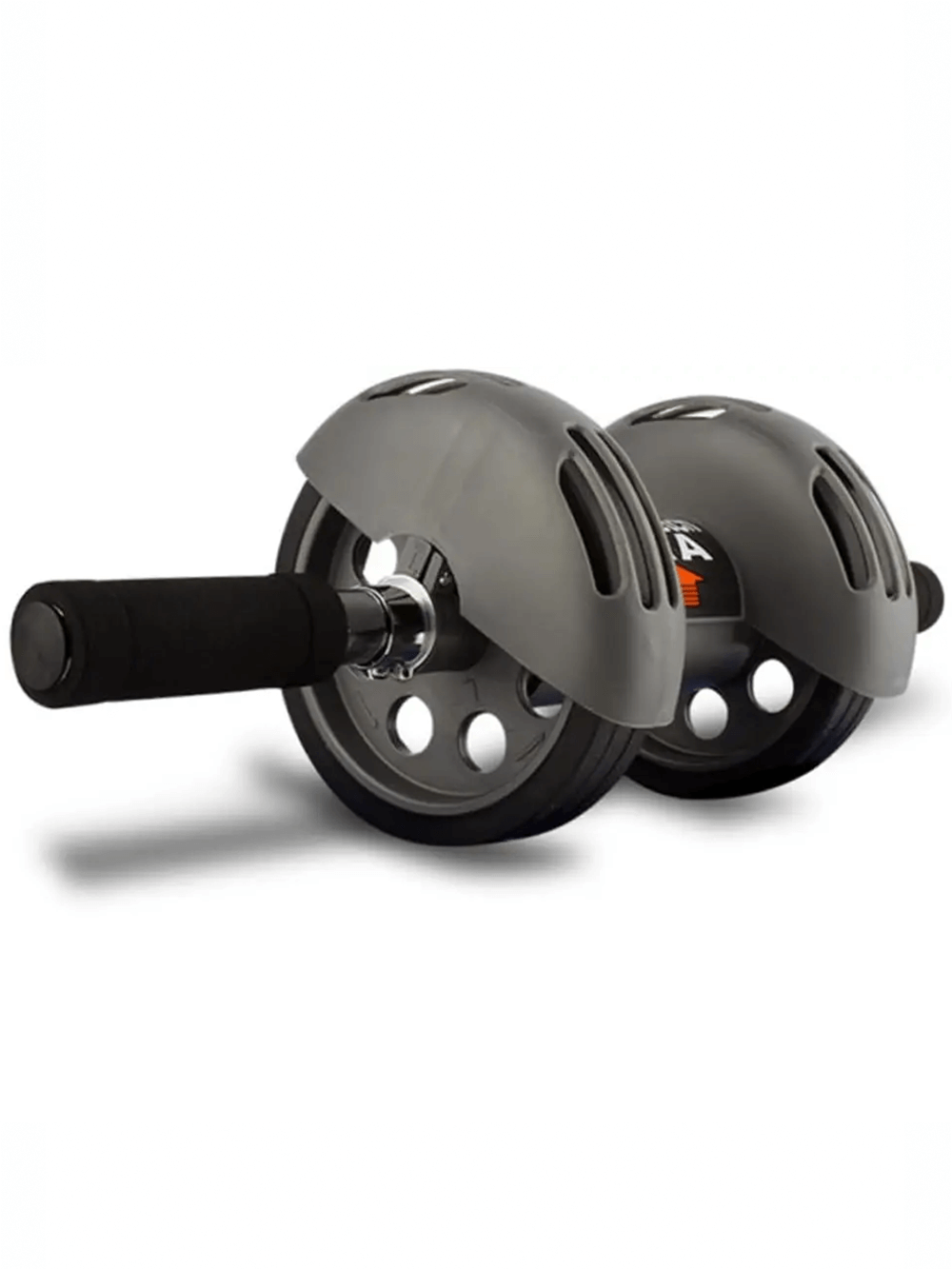 Multifunctional Ab Roller SF3263 with 360° rotating four-wheel design for core training and stability, includes mat for support.