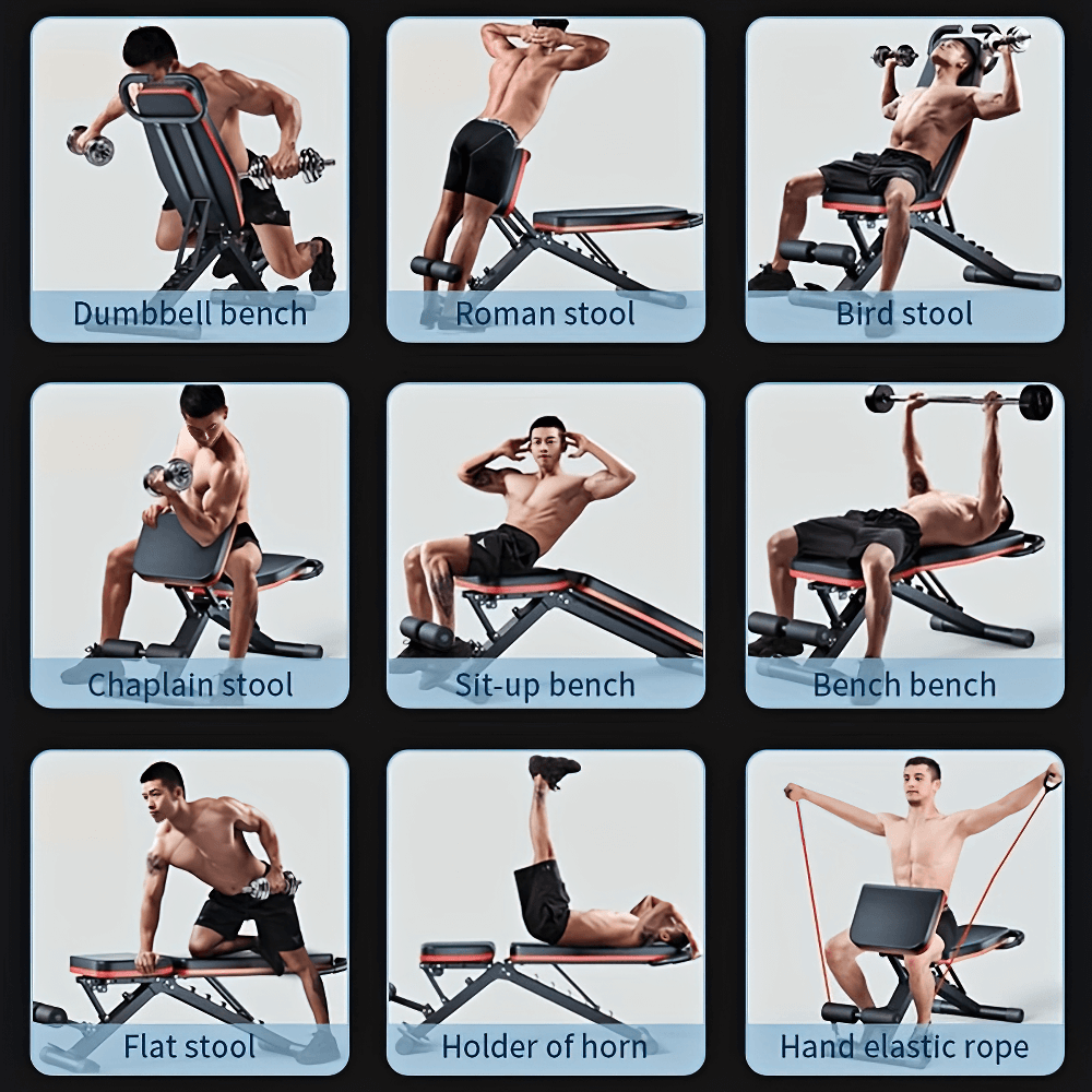 Multifunctional Foldable Fitness Bench - SF3012