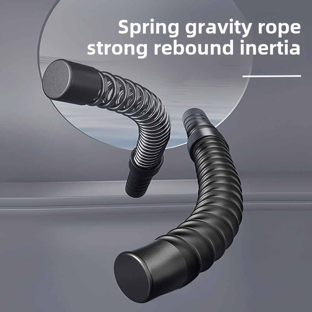 Cordless weight bearing training ropes with spring gravity for effective home workouts.