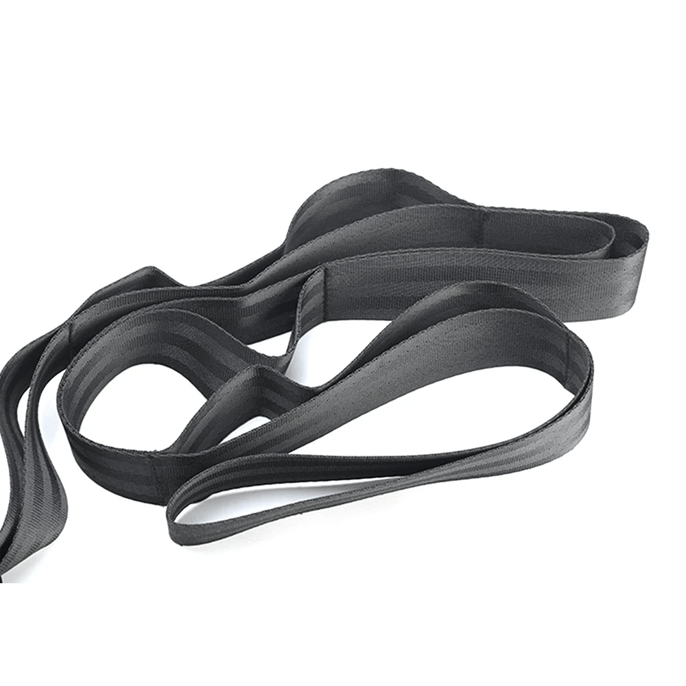 Non-elastic leg and hamstring stretching strap SF3325 for Pilates, yoga & physical therapy. Enhance flexibility & recovery.