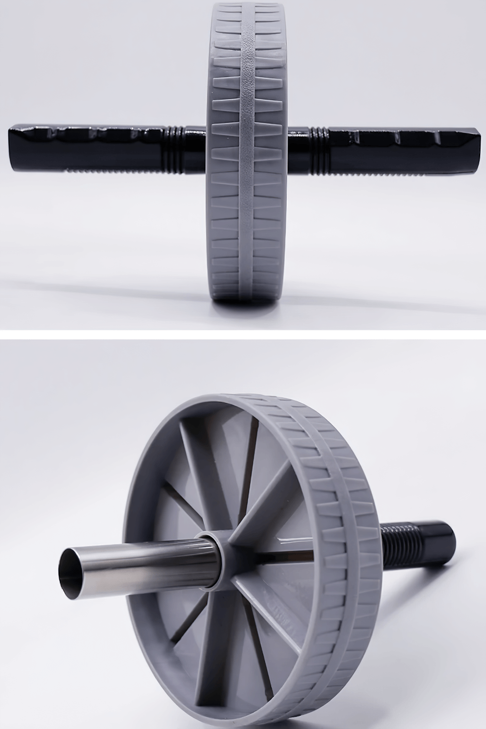 Non-slip SF3220 ab wheel roller for silent home workouts, featuring strong structure and stability for core strengthening.