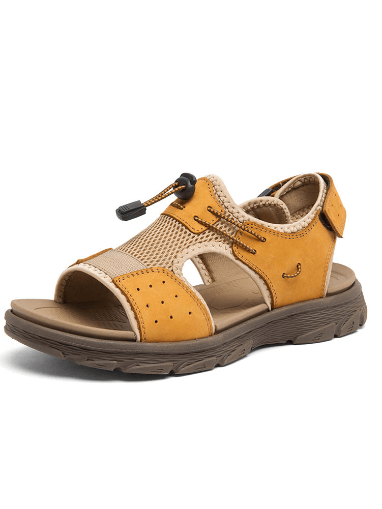 Sandales de trekking légères pour hommes à bout ouvert avec semelle souple - SPF1464 