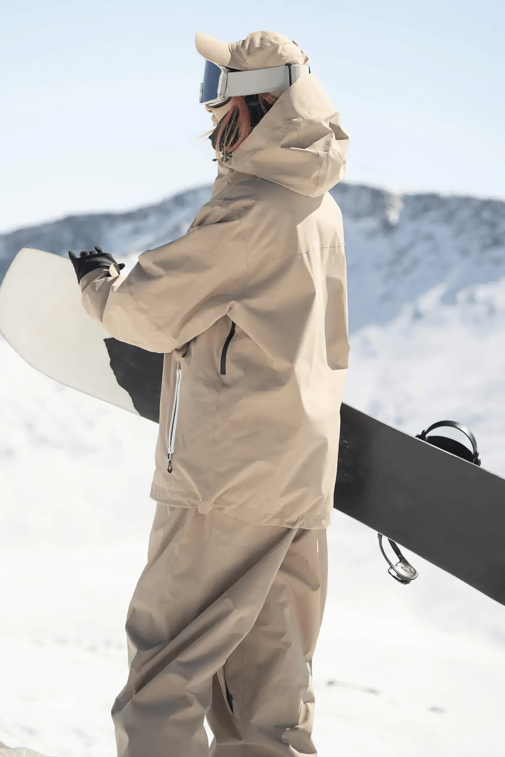 Outdoor Contrast-Zip Jacket with Adjustable Hood - SF4213